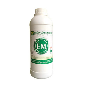 Chế phẩm sinh học EM gốc. Dùng cho Nông Nghiệp Sạch. Men vi sinh Đại Học Nông Nghiệp 1 Hà Nội. Chứa hàng tỷ bào tử hữu hiệu. Từ 1 lít EM gốc sản xuất ra 40 lít EM thứ cấp