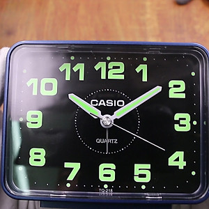 Đồng Hồ Để Bàn Casio TQ-218-2DF Báo Thức - Cỡ To - Kích Thước Vỏ  ( 9 ×10.7 × 6 cm )