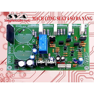 MẠCH CÔNG SUẤT 4 SÒ LIỀN NGUỒN ĐA NĂNG (1 KÊNH) - 1 MẠCH