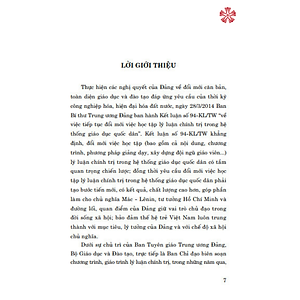 Giáo trình kinh tế chính trị Mác - Lê Nin (Dành cho bậc đại học hệ không chuyên lý luận chính trị)