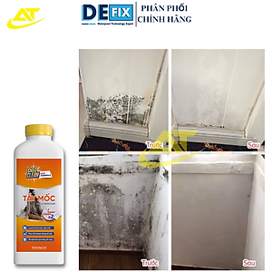 Tẩy mốc tường TM-1 (1Lít), tẩy mốc tường nhà, trần nhà, bê tông.