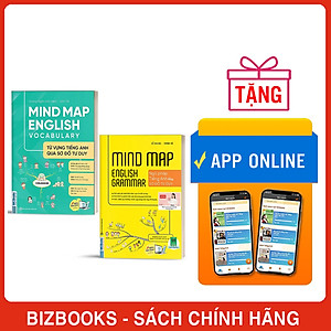 Combo Mindmap English Grammar và Mindmap English Vocabulary - Học Kèm App Online