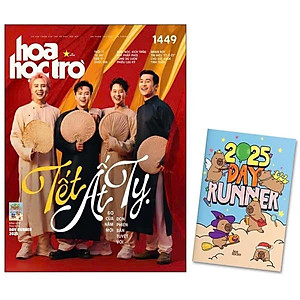 Sách - Hoa Học Trò - Số 1449 - H2Tết Ất Tỵ - Detox Cảm Xúc Để Đón Năm Mới Thật Vui! - Tặng Kèm Sổ Tay Nhật Ký 2025 Ngập Tràn Vũ Trụ Capybara