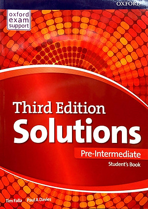 Sách Solutions (3E) Pre-Intermediate Student's Book