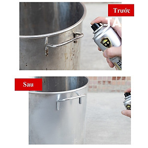 Sơn Bạc Mạ Crom Sơn Xịt Mạ TAIKOMI Sáng Bóng 350ml Chai Sơn Mạ Siêu Bóng Làm Mới Ô tô Xe Máy, Vật Dụng Trang Trí