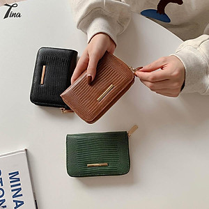 Ví ngắn cầm tay nữ Micocah 2021 thiết kế đơn giản, vân da sang trọng (FSE512) (M418)