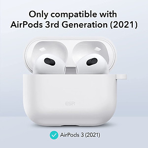 Bao Case ESR Hybrid Protective Bounce Carrying Case dành cho AirPods 3 (2021) - Hàng Nhập Khẩu