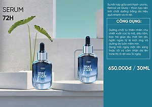 Serum 72h Dr Cell 30ml dưỡng trắng cấp ẩm căng bóng da - Hàng Chính Hãng