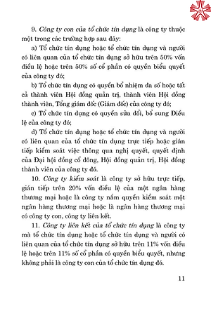 Luật các tổ chức tín dụng (bản in 2024)