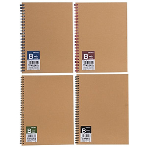 Sổ Tay Ghi Chép Lò Xo Kẻ Ngang A5 Gáy Xoắn 120 Trang Deli - Phù Hợp Làm Sổ Kế Hoach Planner, Viết Nhật Kí, Tập Vở Học Sinh Sổ Tay Văn Phòng - Màu Ngẫu Nhiên - LA560 ELA560 LPA560