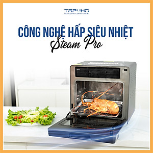 Nồi Chiên Hơi Nước TAPUHO TSF16 Dung Tích 16L 60 Chương Trình Nấu Công suất 1000W - 1800W Bảo Hành 24 Tháng- Hàng Chính Hãng