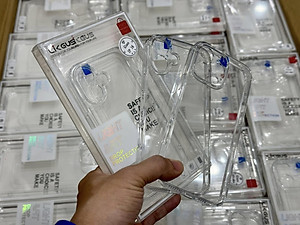 Ốp lưng cho iPhone 16 Pro Max, iPhone 16 Pro, iPhone 16 Plus, iPhone 16 hiệu LIKGUS trong suốt bảo vệ camera, chống ố, chống sốc cao cấp - Hàng chính hãng.