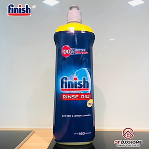 Nước làm bóng Finish 800ml hương chanh dành cho máy rửa bát 
