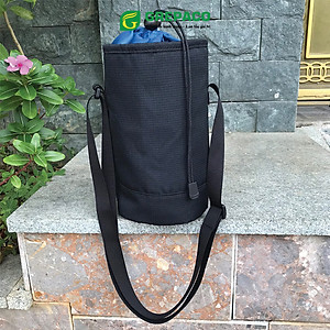 Túi Đựng Ly Giữ Nhiệt Grepaco Dạng Quai Xách Và Dây Rút Đựng Bình Nước Thể Tích 500ml, 750ml, 800ml, 900ml, 1500ml – Vải Bố Canvas Dù Chống Thấm Nước Phong Cách Thời Trang Bảo Vệ Môi Trường Phong Cách Nhật Bản