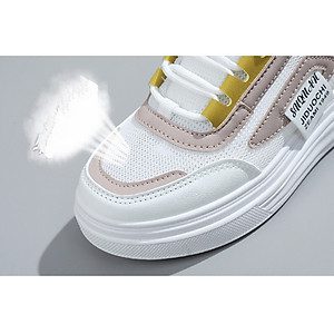 Giày thể thao nữ chất liệu da mềm mại, phong cách cá tính năng dộng – GNU2044