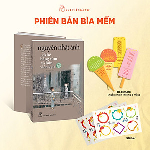 Sách Cô Bé Hàng Xóm Và Bốn Viên Kẹo (Nguyễn Nhật Ánh) - 2 phiên bản & quà tặng kèm