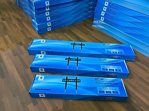 Giá treo tivi thẳng tường cố định hàng xuất khẩu dùng cho tivi siêu mỏng, Hàng Chính Hãng.