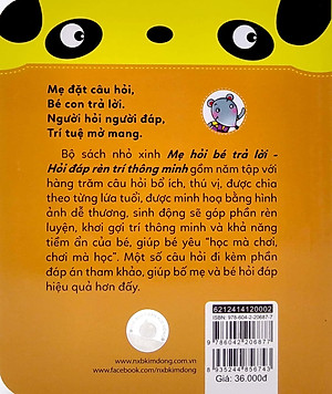 Mẹ Hỏi Bé Trả Lời - Hỏi Đáp Rèn Trí Thông Minh - 2-3 Tuổi