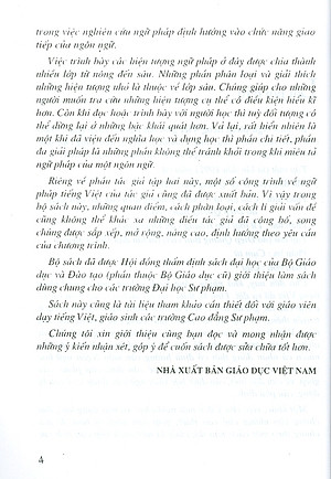 Ngữ Pháp Tiếng Việt - Tập Hai (Tái bản lần thứ hai mươi mốt) - Diệp Quang Ban