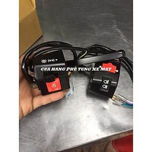 Bộ cùm công tắc cho xe Dream, Super Dream - 2 bên