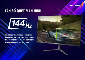 Màn hình Gaming E-DRA EGM24F1 24 inch FullHD 144hz - Hàng Chính Hãng