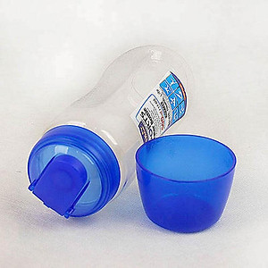 Bình Nước Thể Thao Chất Liệu Nhựa Có Cốc Uống Nước Kèm Theo Lock&Lock HPP710 - 500Ml - Hàng Chính Hãng