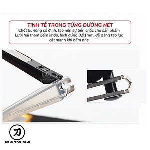 Bấm móng tay cao cấp Nhật KAI-Type001 KE0120 (màu đen)