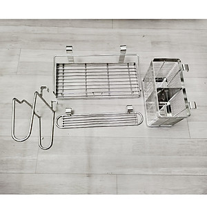 Kệ Úp Chén Trên Bồn Rửa Kibath Inox 304 1 Tầng, KB-909