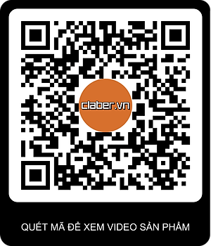 Vòi Tưới Cây Đa Năng 4 Chế Độ Claber Ergo Graden 9391, ngõ vào kết nối nhanh, có khóa cài chống mỏi tay
