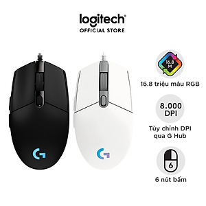 Chuột Gaming Logitech G102 Gen 2 Lightsync - Hàng Chính Hãng
