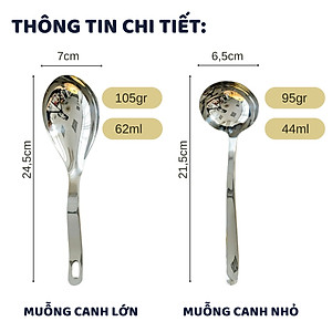 Muỗng canh DandiHome Inox 304