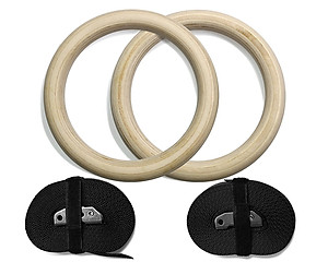 Vòng Treo Gỗ Tập Gym Gymnastic Rings Cleacco 