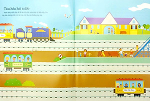 First Sticker Book - Sách Dán Hình Đầu Đời Cho Bé - Tàu Hỏa