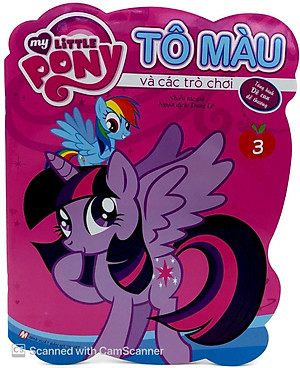 Bộ Sách My Little Pony - Tô Màu Và Các Trò Chơi (Bộ 3 Cuốn)