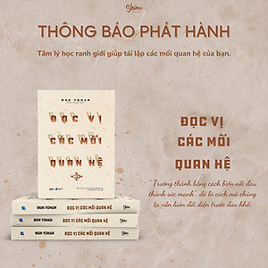 Sách Đọc Vị Các Mối Quan Hệ