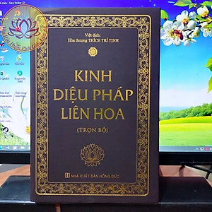Sách - Kinh Diệu Pháp Liên Hoa bìa cứng