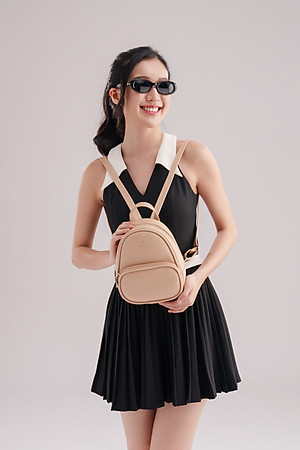 Balo Yuumy ( Thời trang nữ phong cách dễ thương - Balo da Seasand YBA105 )