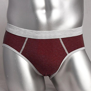 Bộ 5 quần lót nam tam giác vải cotton thấm hút cạp to co giãn cực tốt - quan lot nam dang cheo