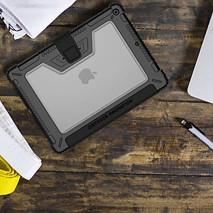 Bao da chống sốc có khay để bút Nillkin Bumper cho Apple iPad 10.2/ Ipad Gen 7- Hàng chính hãng.