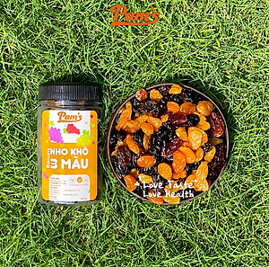 Nho Khô Sấy Mọng Không Đường Pams 200g/hũ - Hàng Nhập Khẩu Chile, Chua Ngọt Tự Nhiên