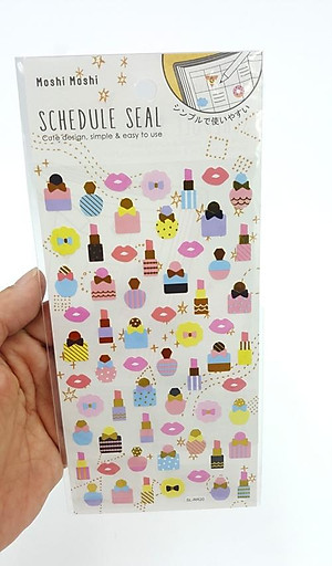 Sticker Moshi SLRR - Hình Son Môi