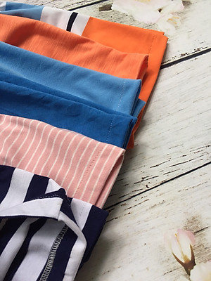 Combo 10 quần bé trai từ 3-35kg - Cotton thiên nhiên. Giao màu ngẫu nhiên