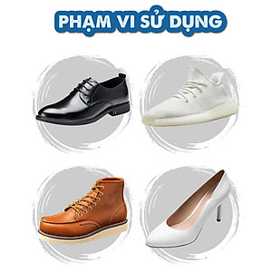 Xi Đánh Bóng Giày Da Làm Bóng Nhanh Đồ Da, Xi Kem Dưỡng Da Có Đầu Mút Hỗ Trợ MÀU ĐEN 1 HỘP