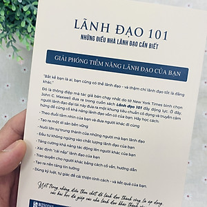Lãnh đạo 101 - Leadership 101_ Sách hay mỗi ngày 