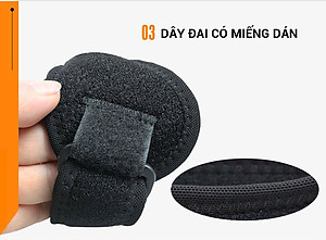 Đai bảo vệ đầu gối AOLIKES A-7918 đệm silicone hỗ trợ xương bánh chè Magnetic Knee Support Belt