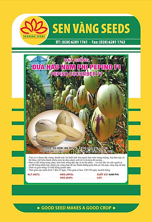 Hạt giống Dưa hấu Nam Phi Pepino F1 VTS151