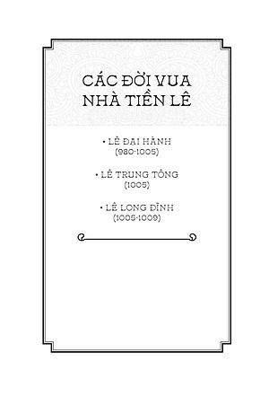Ngàn Năm Sử Việt - Nhà Tiền Lê - Thập Đạo Tướng Quân Lê Hoàn