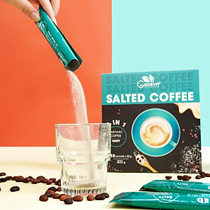 Salted Coffee Goce - Cafe Muối hòa tan 4 trong 1 - 300g (15 gói x 20g)