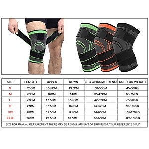 Bộ 2 băng đai bảo vệ đầu gối AOLIKES A-7720 Breathable Sport knee support