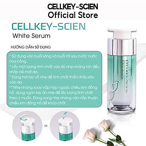 Bộ Dưỡng Trắng Da Tế Bào Gốc Hàn Quốc Cấp Ẩm Kiềm Dầu Xóa Nhăn Phục Hồi Trẻ Hoá Da Và Chống Lão Hoá Cellkey-Scien (210ml)